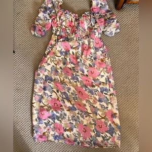 Floral Midi Dress